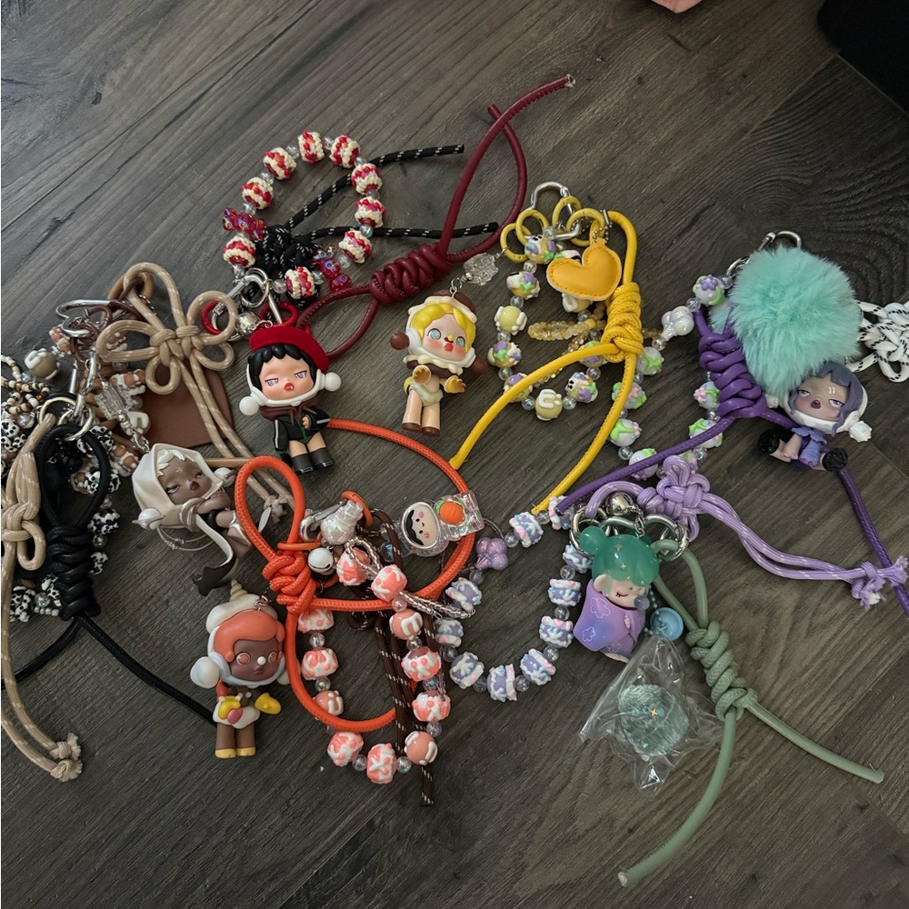SkullPanda bag charm